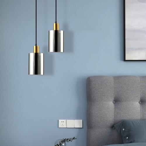 Nordic led glass ball hanglamp industrial lamp luminaire suspendu commercial lighting chandelier dining room living room