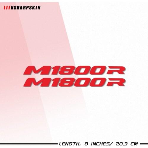New Motorcycle reflective fuel wheels fairing portable luggage helmet stickers sign decoration Decals For SUZUKI M1800R
