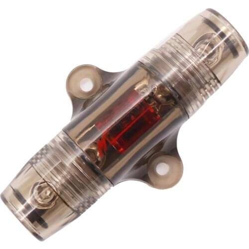 4/8 Gange AWG unidirectional copper highly conductive surface with 60A mini fuse, suitable for car audio battery fuse block