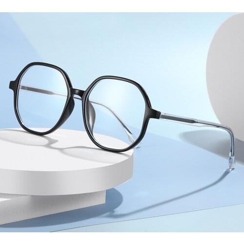 Blue Light Blocking Glasses Frame for Man and Woman Fashion Full Rim Plastic Eyewear Optical Prescription Rx-able Spectacles