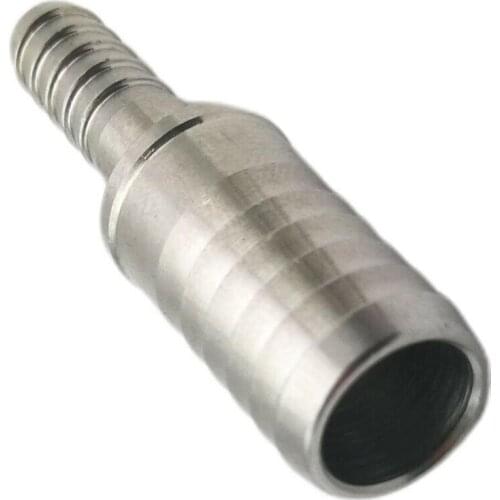 FOOD GRADE STAINLESS STEEL 5/16" x 1/2" BARB Reducer FITTING ADAPTER COUPLER