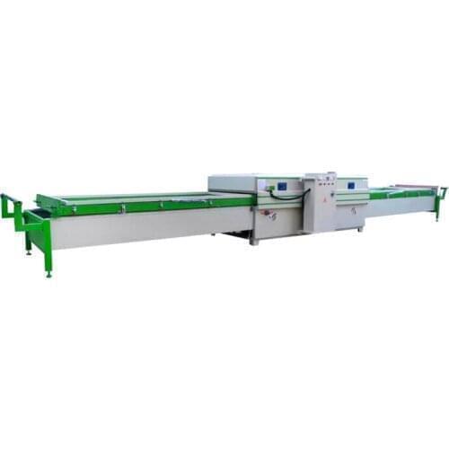Giandiao Double Table CNC Laminating Vacuum Press Machine for Furniture Kitchen Cabinet Door Wooden Board MDF PVC EVA