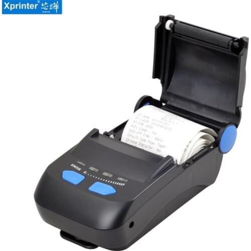Xprinter P810 58mm Portable bluetooth printer Bluetooth+USB interface thermal receipt printer