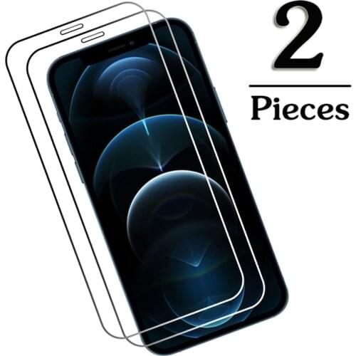 2Pack Tempered Glass for iphone 12 Pro Max 12 Mini 11 Pro 12pro 11 Phone Screen Protector for iPhone 11 Protective Glass Film 9H