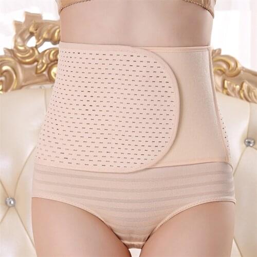 Body Shaper Waist Trainer Corset Waist Belt Velcro slimming modeling strap Belt Shapewear Slimming Corset Postpartum corset