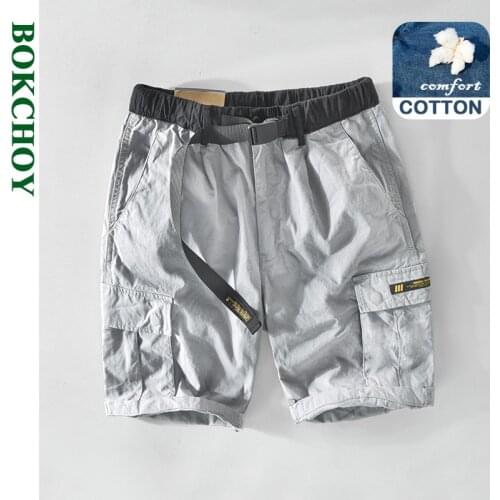 2021 New Summer Mens Cotton Casual Workwear Five-point Shorts GA-T114