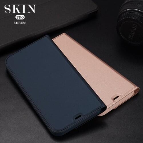 For iPhone 12 Pro Max Case Magnetic Leather Soft Tpu Flip Wallet Stand Phone Cover Case with Card Slots чехол Dux Ducis