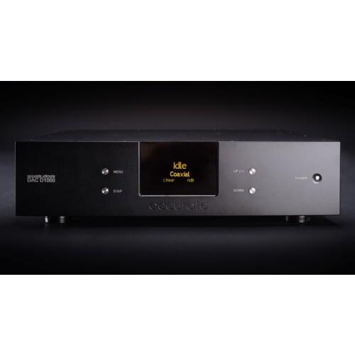 DAC-D1000 Fully Discrete R2R Decoder DK Decoder DSD512 USB Decoder, THD+N (at -6dB): 0.003% or-90 dB, S/N ratio (0 dB): 122 dB
