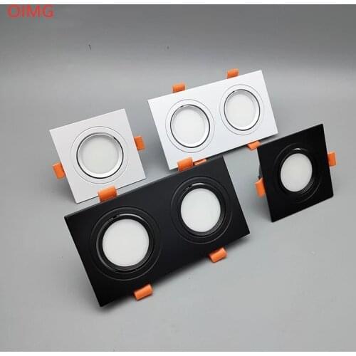 4 types Square Dimmable ceiling recessed LED downlights Ceiling Lamp 9W 12W 15W 18W 24W 30W LED Spot Lights Indoor Lighting