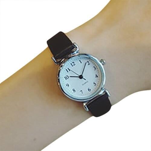 Wholesale Womens Fashion Quartz Watches Leather Strap Wrist Watch Alloy Dial Wristwatches Stylish Gifts