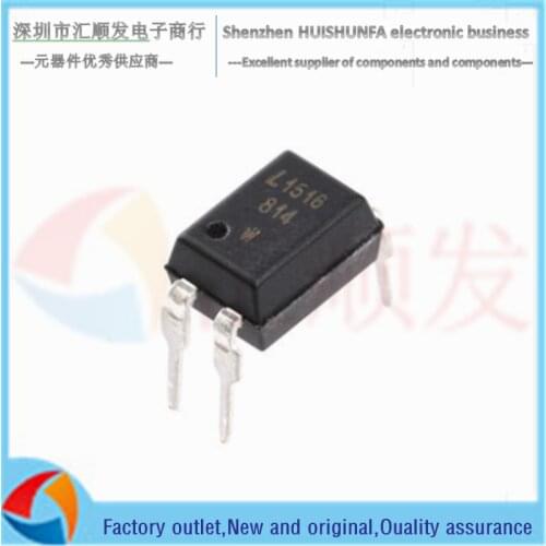 Original authentic straight plug LTV-814 DIP-4 photocoupler