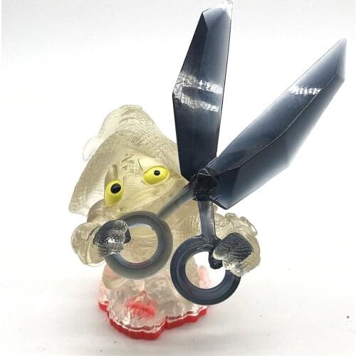 Skylanders Spyros Trap Team Short Cut Crystal Clear Extremely Rare Action Figure Model Collection Toys for kids gifts