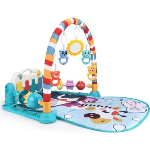 1 Set Baby Music Rack Play Mat Kid Rug Puzzle Carpet Piano Keyboard Infant Playmat Early Education Gym Crawling Game Pad Toy