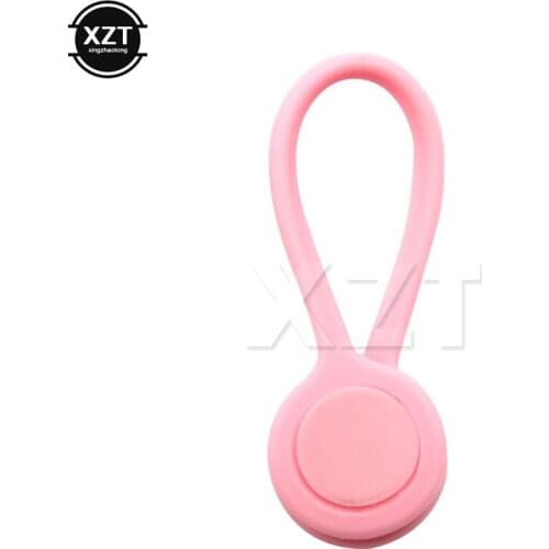 1Pcs Fashionable Multi functional Magnet Earphone Cord Winder Cable Holder Organizer Clips