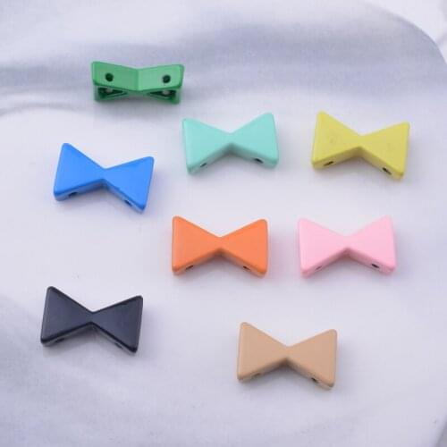 10pcs/lot 8*12mm Double Triangle Enamel Tile Beads Loose Bead For Jewelry Making Accessories