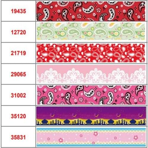 50Yards/Roll Flower Ribbons Grosgrain Ribbon Elastic Band Gift Wrapping Polyester Ribbon Handmade DIY Bow Wedding Party