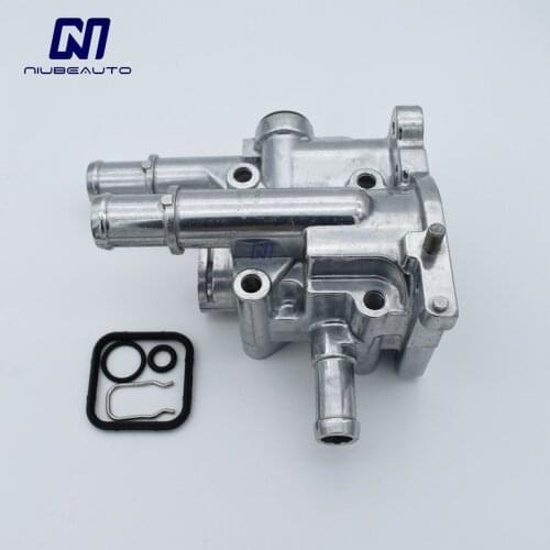 NIUBEAUTO Aluminum Engine Cooling Thermostat Housing Cover For Cruze Opel Astra 96984103 96817255