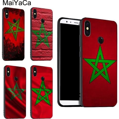 Morocco Moroccan Flag For POCO X3 F2 Case For Redmi Note 9 Pro 8 7 8T 9S 9A 9C For Mi Note 10 Lite 9T A3 Coque