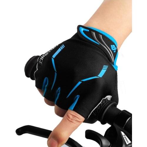 Coolchang Summer Half Finger Cycling Gloves Mountain Bike Gloves Breathable Sport Bicycle Gloves for Men Sport Cycling Equipment