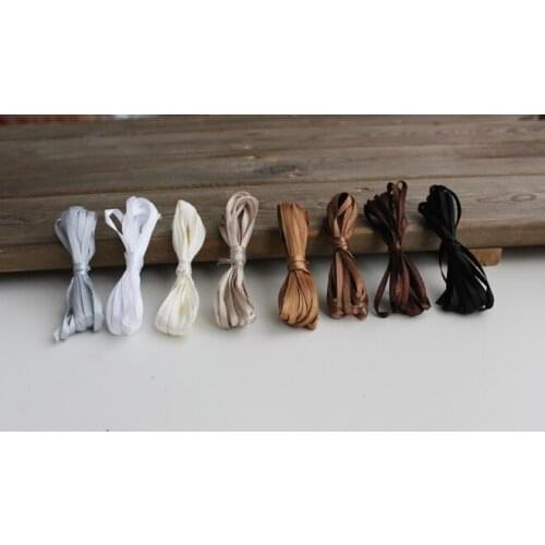 Dailylike 0.3cm Silk Satin Ribbon for Wedding Party DIY Decoration Invitation Card Handmade Gift Wrapping Scrapbooking Supplies