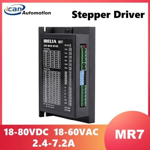 ICAN Bipolar Microstep 18-80VDC 18-60VAC Stepper Motor Driver