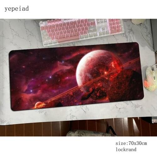 Space Sci Fi mousepad 90x40cm present Computer mouse mat gamer gamepad pc Birthday gaming mousemat desk pad office padmouse