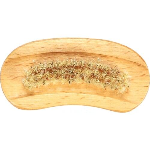 MagiDeal Men Women Beech Wood Bristle Hand Finger Foot Nail Cleaning Brush