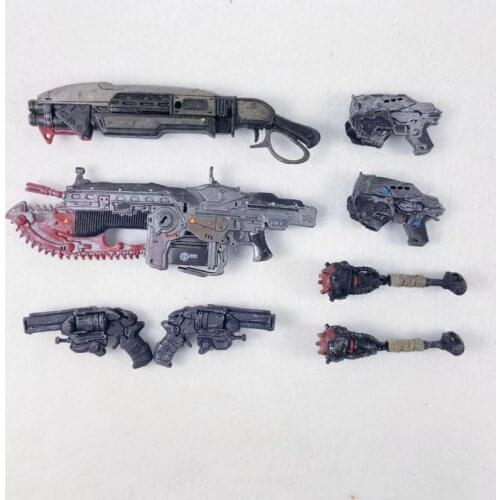 Gears of War Monsters Soldiers Weapon Accessories Guns mini figures action toys for child Gifts Toys