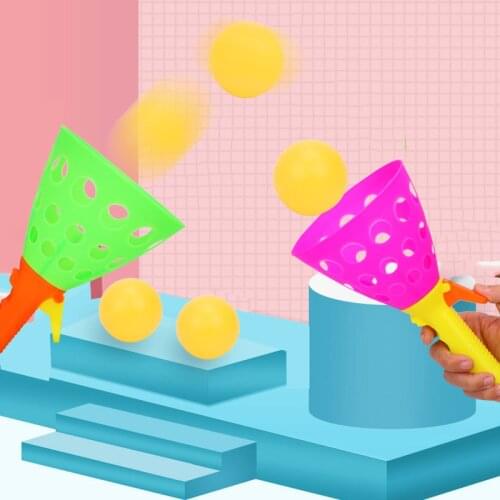 Newly Kids' Exercise Sports Toys Ejection Ball Interactive Two-Player Game Indoor Outdoor Sport Training Toy