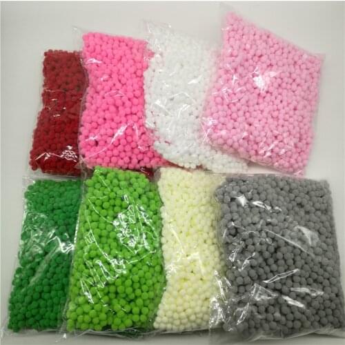 Wholesale 2000Pcs 8mm Multi Option Pompoms Soft Pom Poms Fur Balls DIY Home Garden Wedding Decoration Flowers Wreaths Garment