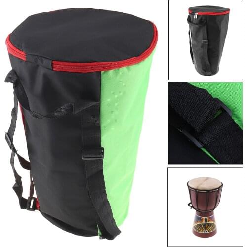 10 Inch Portable Djembe Bag Case Thick Shockproof Waterproof Africa African Drum Bags Tambourine Shoulders Back Package