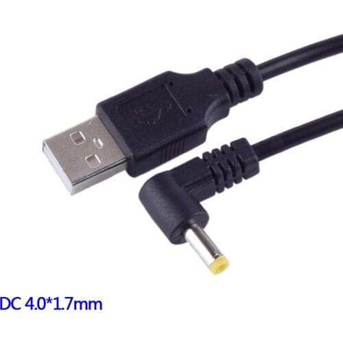 DC power plug USB convert to 4.0*1.7mm/DC 4017 Jack with cord connector cable
