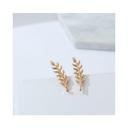 Surou Version By Hand Leaves Earrings Fashion Simplicity Earrings Female Ornaments Boho Bijouterie