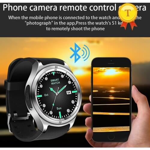 Long Standby 16gb Memory 3G SIM WIFI Bluetooth Smart Watch GPS Pedometer Heart rate Camera Sports Smart watch phone for iphone 8