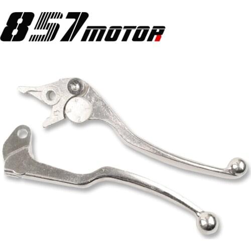 Motorcycle Replacement Left&Right Brake Clutch Levers Chrome Brake Lever Clutch Lever For YAMAHA XJR400 FZ400 XJR1200