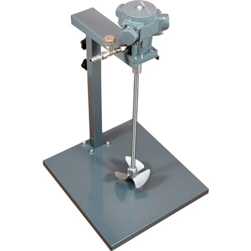 5 Gallon Mixer With Stainless Steel Impeller Pneumatic Mixer Manual Lift Paint Mixer Machine Mixing Paint Tool Dps-5SJ