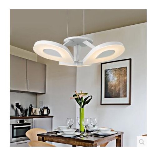 LED light Acrylic Creative Circular Dining-room Sitting Room Study Bedroom Ceiling light 110-220V free shipping Ceiling lamp