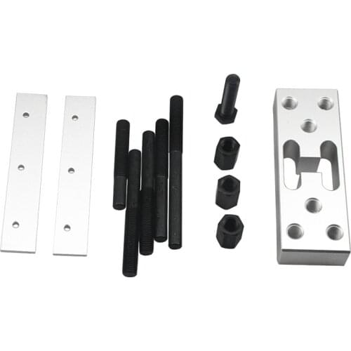 Universal Hydraulic Press Support Block Plate 30T Bearing Bushing Car Repair Kit