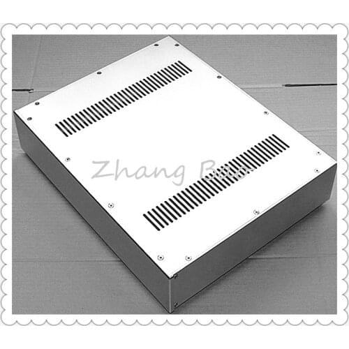 WA52 Amplifier Aluminum Chassis Enclosure Box Case Shell for Audio AMP