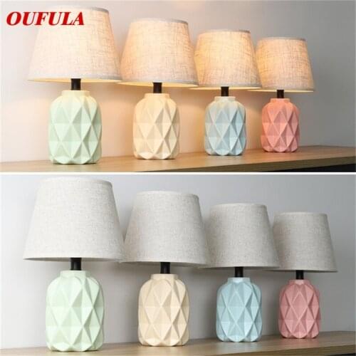 BRIGHT Ceramic Table Lamps Desk Luxury Modern Contemporary Fabric for Foyer Living Room Office Creative Bed Room Hotel