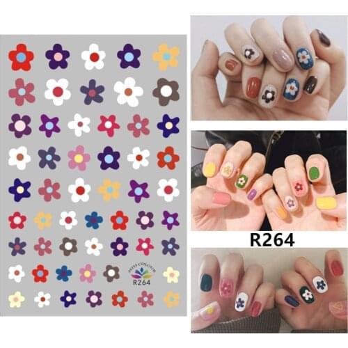 15 Styles Nail Sticker Cute Fruit Various Patterns Colorful Jewelry Printing DIY Decorative Design Creative Nail Art Patch Tool