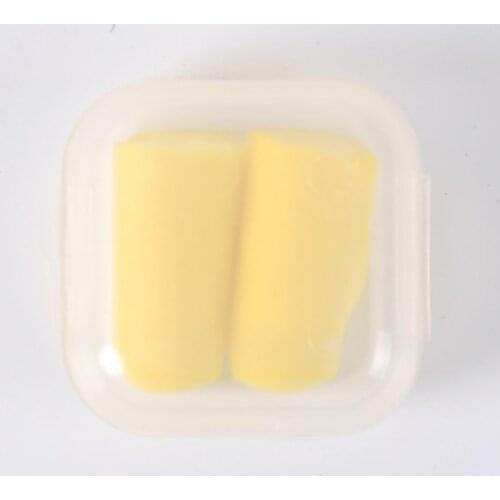 2pcs Soft Ear Plugs Memory Foam Dust-Proof Earplugs Sports Anti-noise For Travel Sleeping Soft Tapered Outdoor Camping Accessory