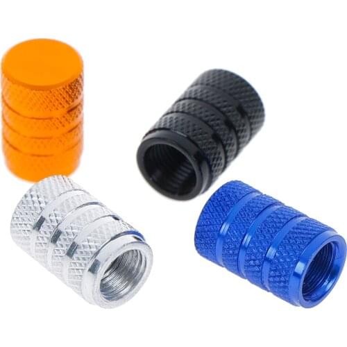 4 Pieces/ Set High Quality Stainless Steel Material Spike Wheel Tyre Tire Valve Stems Air Dust Cover Screw Caps for Car Truck