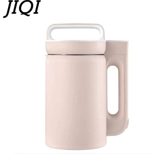 JIQI 1L Automatic Soybean Milk Machine Lemon Juicer Vegetable Fruit Extractor Food Blender Grain Grinding Maker Filter-free