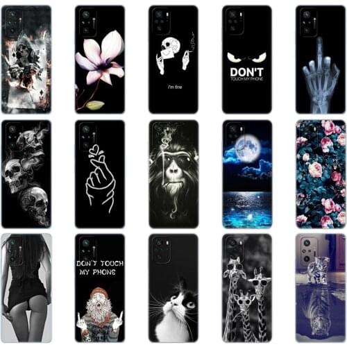 For Xiaomi Redmi Note 10 Case 4G 5G Back Cover For Redmi Note 10 Pro Phone Cover on Redmi Note 10S Silicon Coque Global Version
