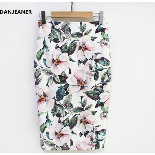 DANJEANER Pencil Skirt