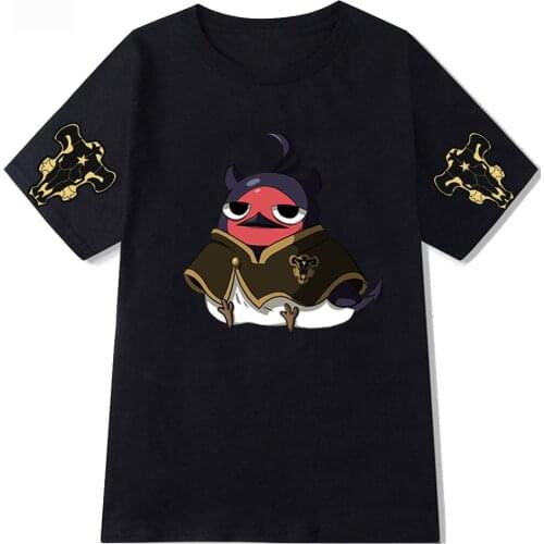 Men Women Fashion T-shirt Black Clover T Shirt Manga T Shirt Men Women Funny Anime Harajuku Short Shirt Hip Hop Top Tees