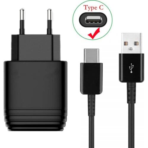 Meizu M10 NOKIA 3.4 7.2 BlackBerry OPPO vivo Charger 2.4A 2 USB Adapter Type C Micro Charge Cable On Redmi 9C 9 8 Honor 8A 9A 9X