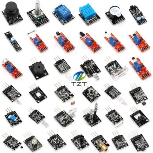 37 IN 1 SENSOR KITS FOR ARDUINO HIGH-QUALITY For Arduino Starters (Works with Official for Arduino Boards)with box