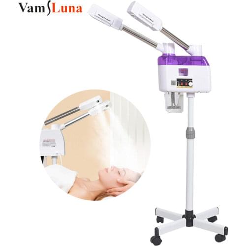 New Steamer for Face Hot and Cold Spray Machine Steamer Home Spa Ozone Steaming Ion Sparyer Skin Spa Adjustable intensity